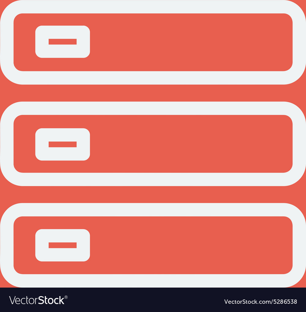 Optical drive thin line icon