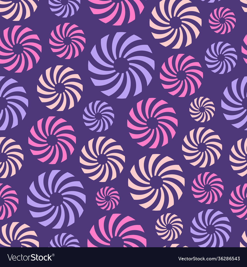 Abstract seamless pattern repeating round Vector Image Abstract seamless pattern repeating round