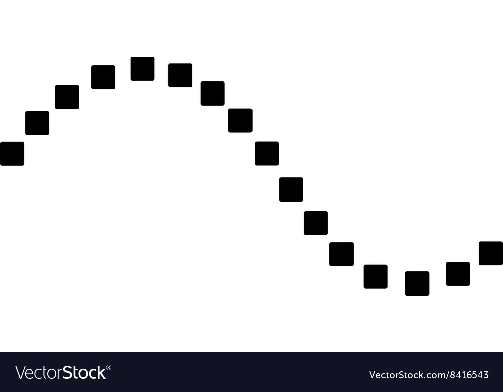 Dotted function line toolbar icon