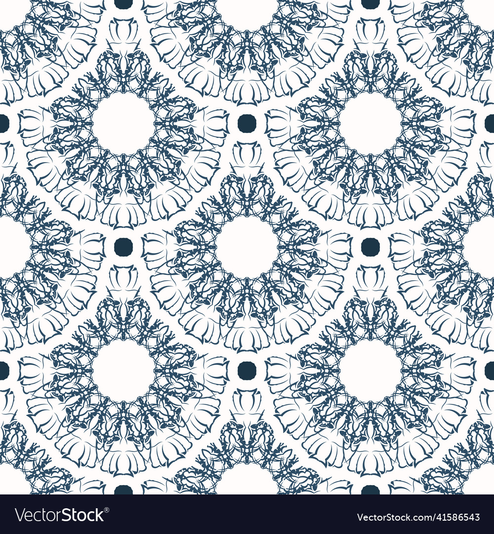 Endless background with monograms Vector Image Endless background with monograms