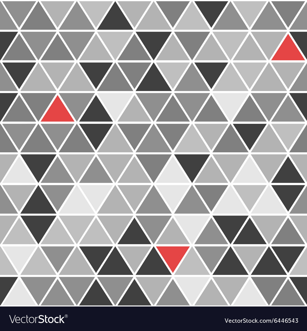 Gray Triangle Pattern