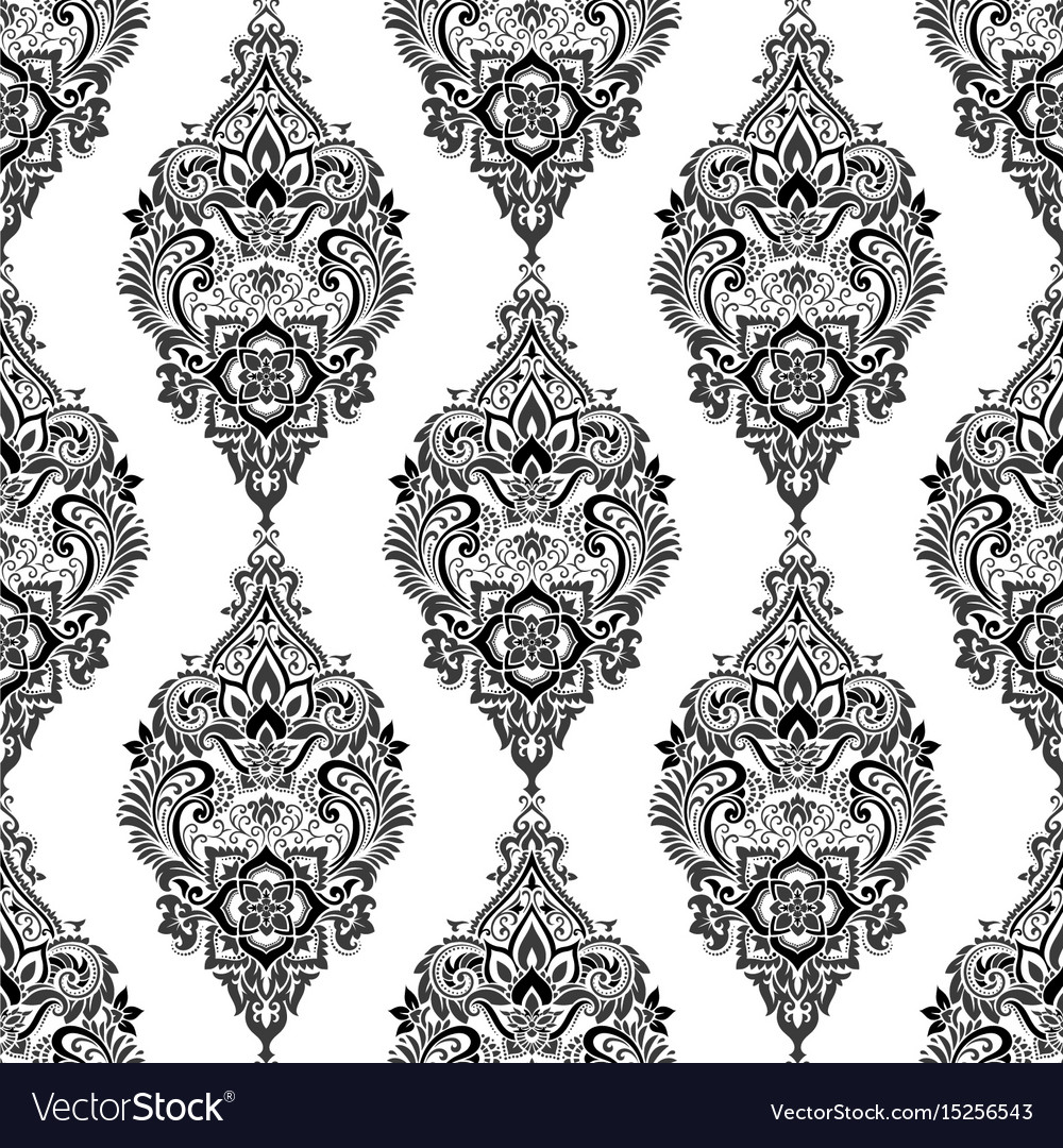 Ornate Damask Pattern