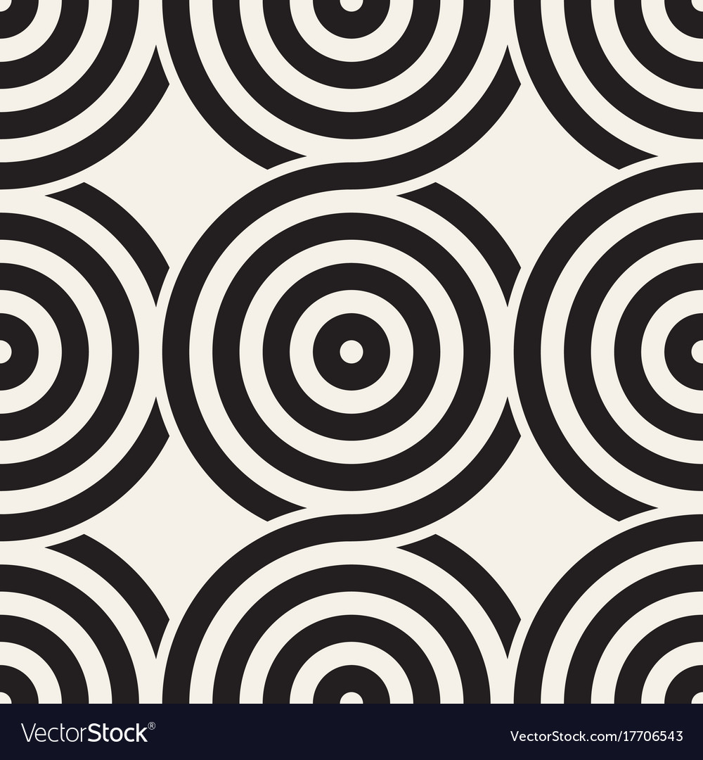 Seamless geometric pattern composed