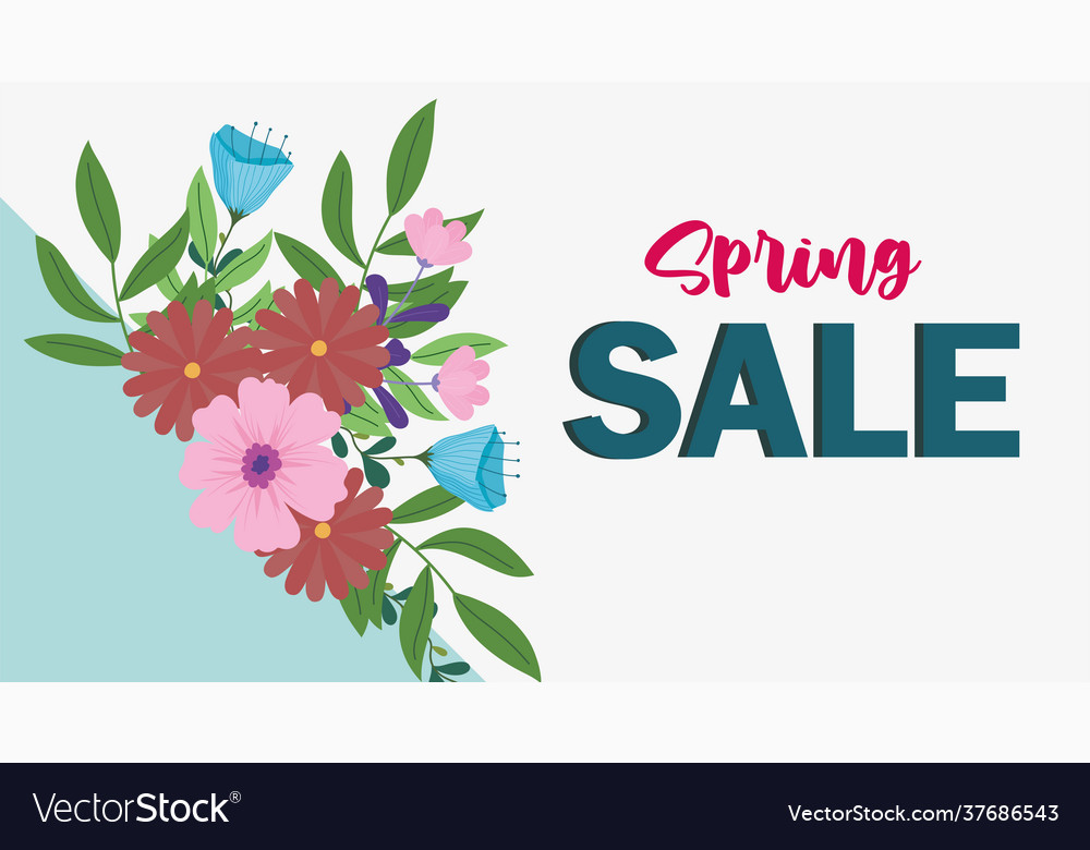 Spring sale promotion