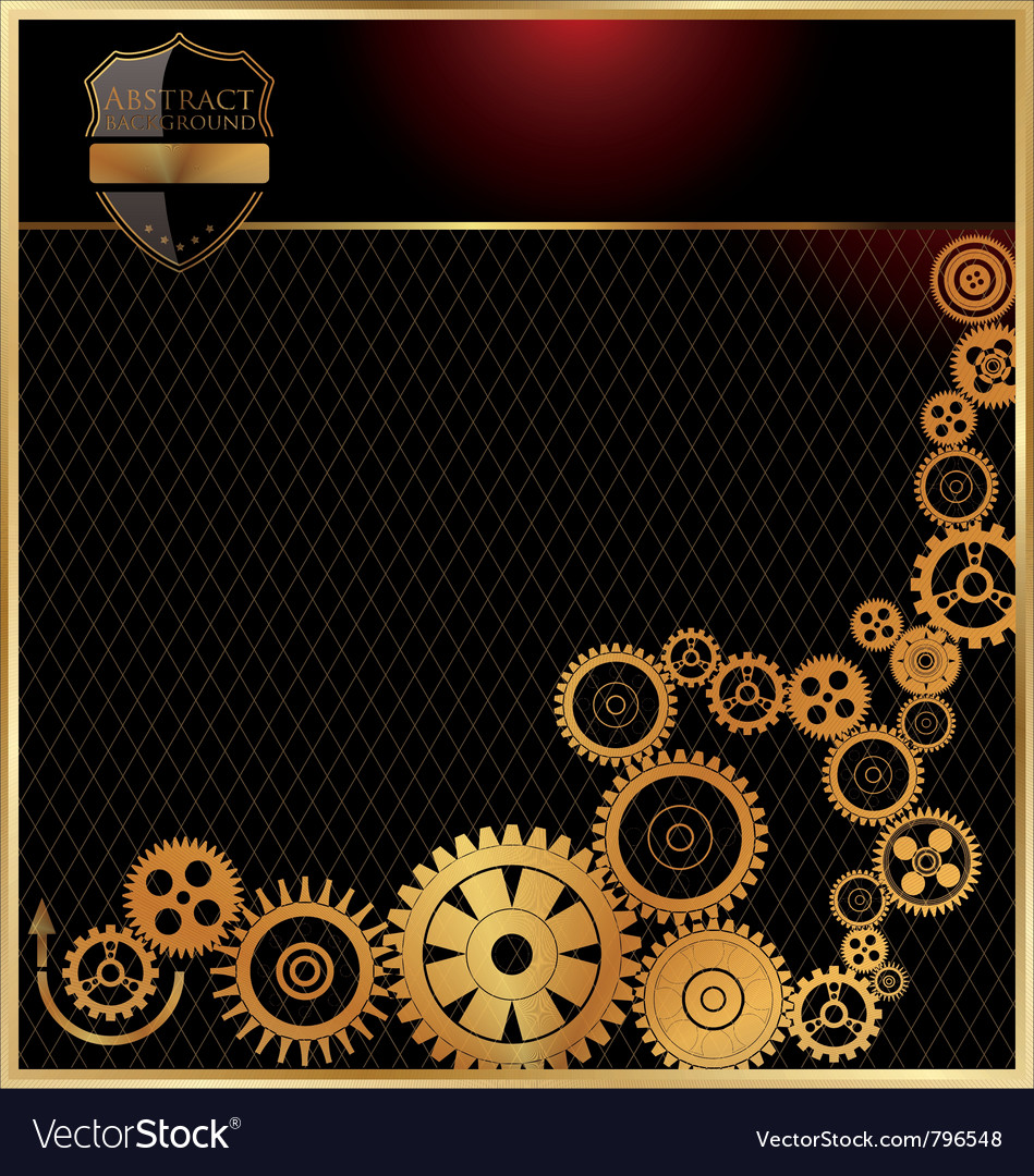 Abstract gears background