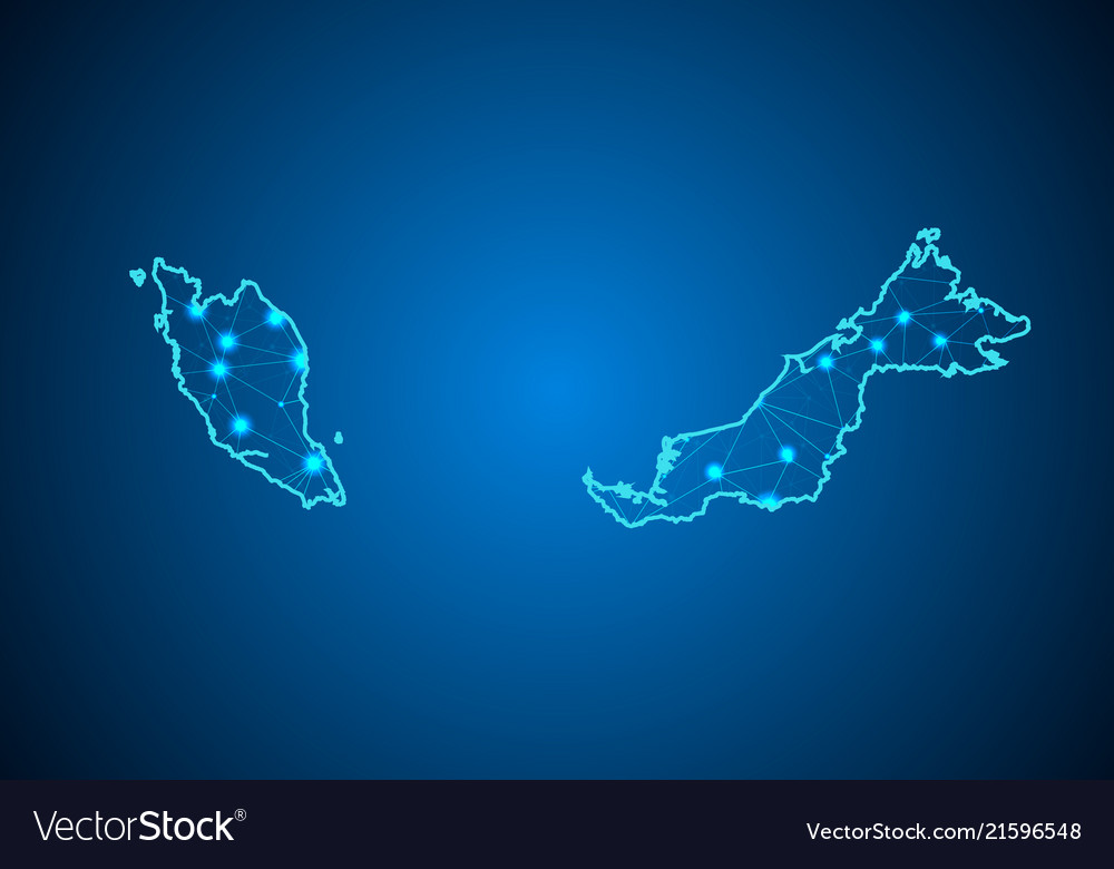 Abstract mash line and point scales on dark vector image Abstract mash line and point scales on dark