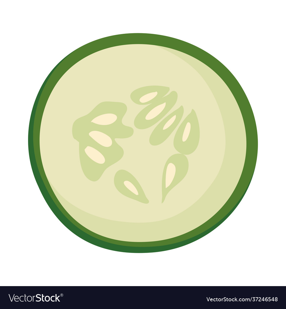 Cucumber slice design