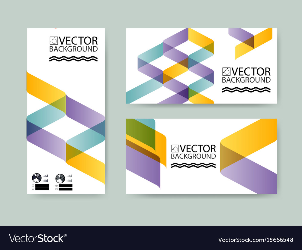 Geometric trendy background placard striped