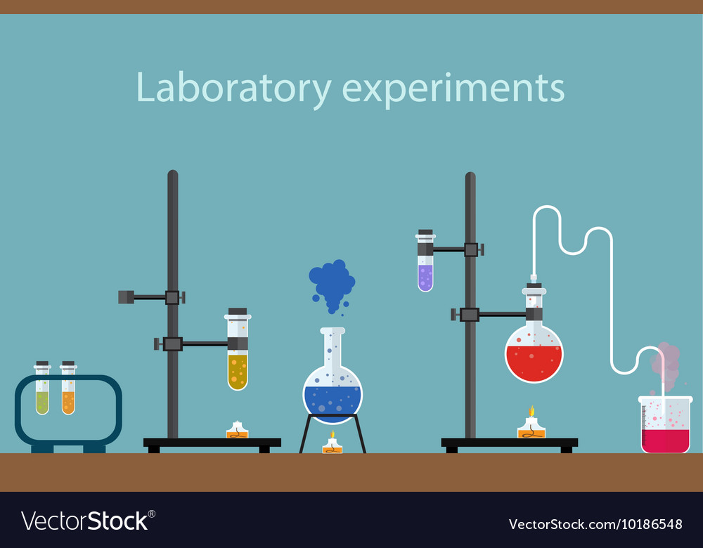 laboratory-experiment-royalty-free-vector-image