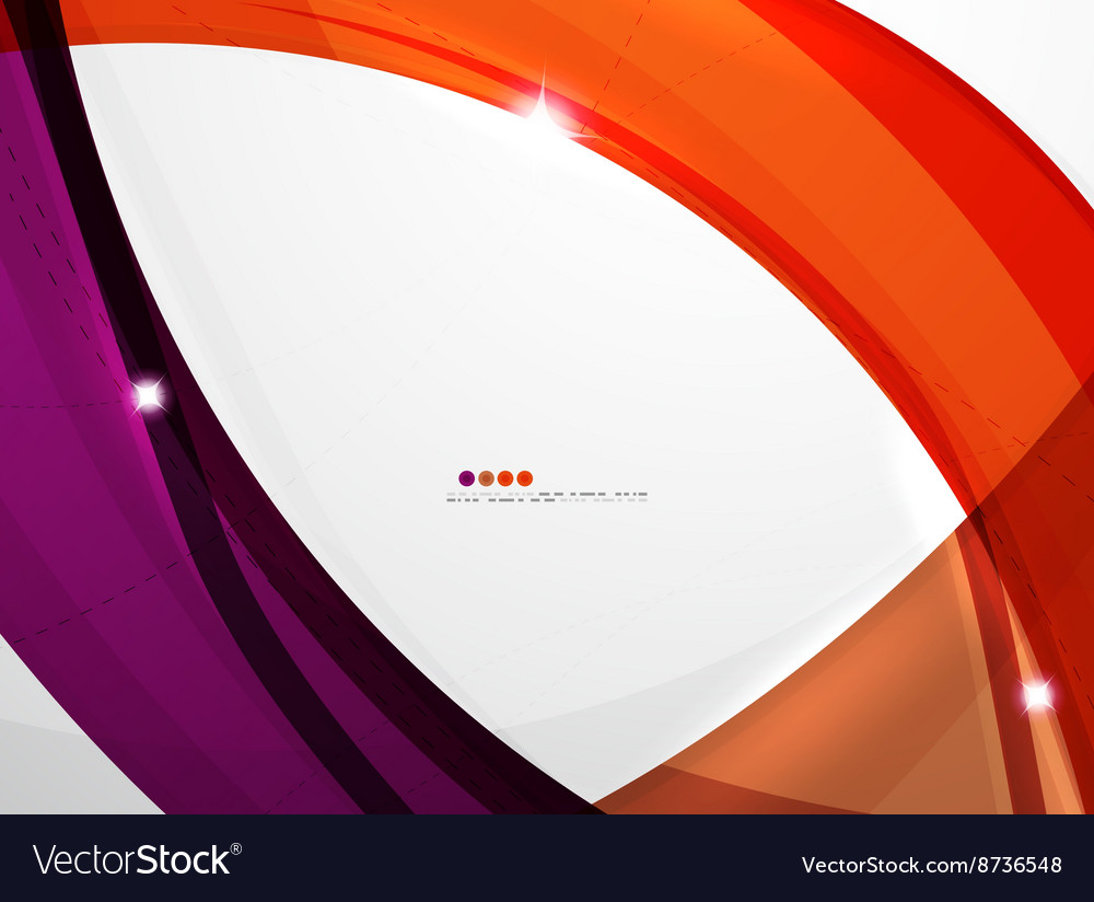 Leaf shape wave abstract background