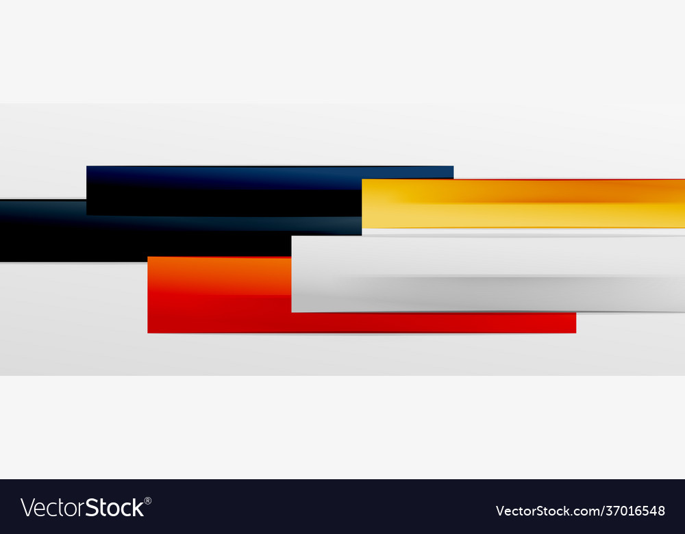 Multicolored lines background design template