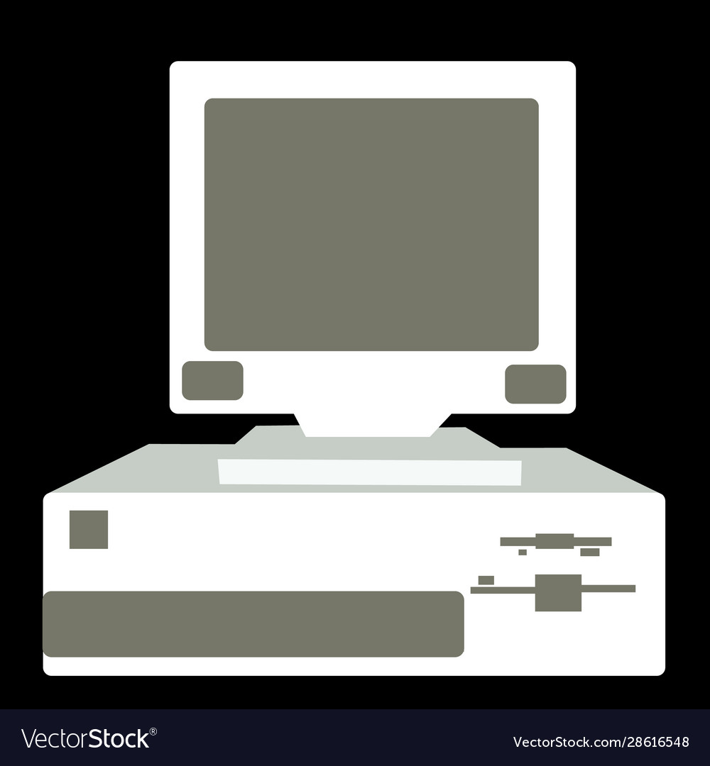 Retro Computer System Unit