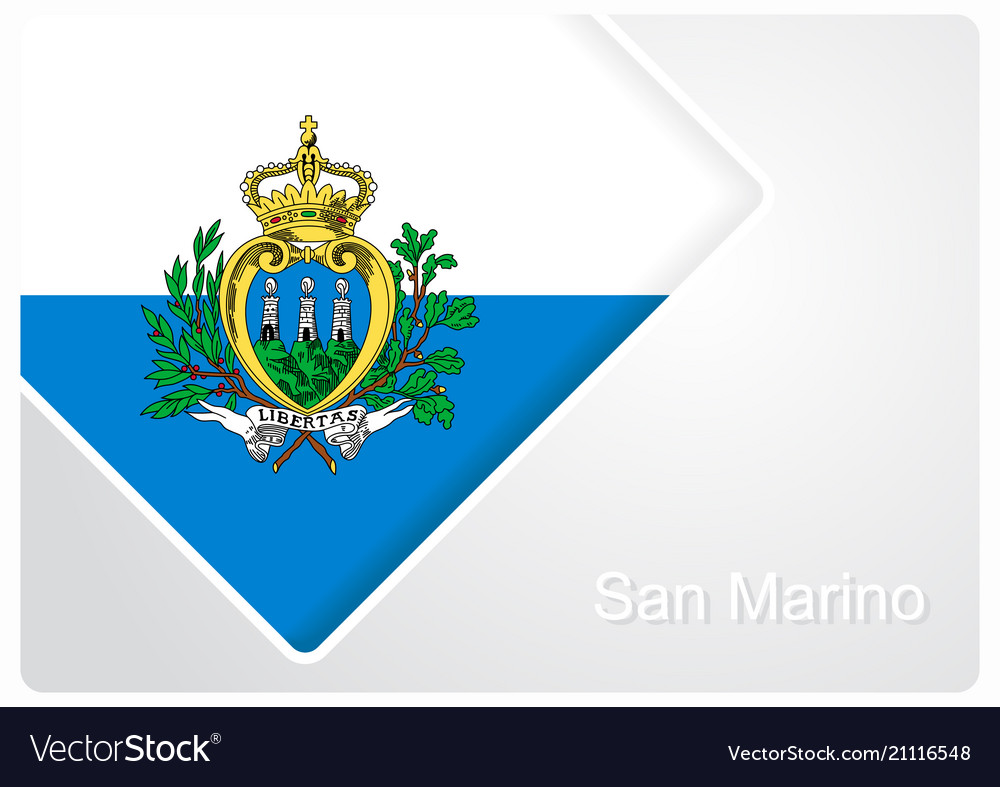 San marino flag design background Royalty Free Vector Image San marino flag design background Royalty Free Vector Image