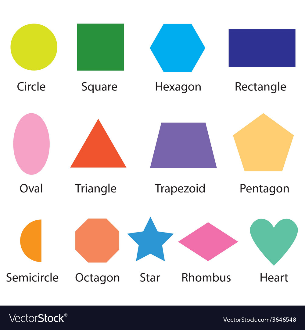 Printable Shapes Chart