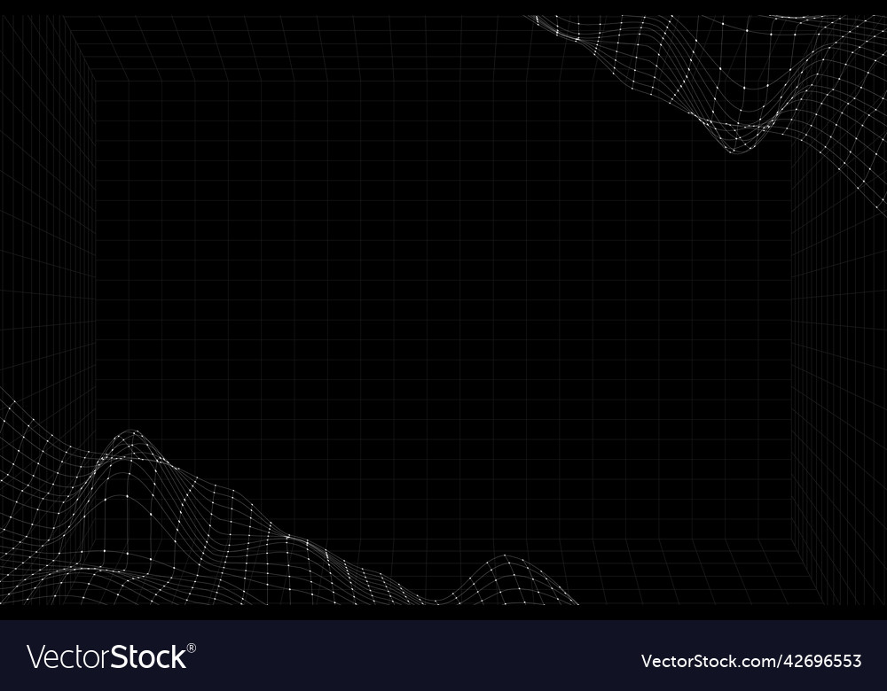 3d abstract wave pattern background vector image 3d abstract wave pattern background