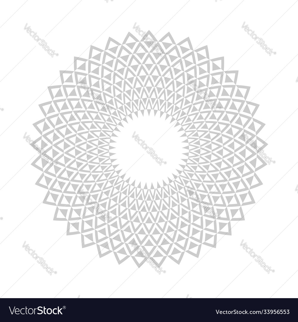 Circle design element vector image Circle design element
