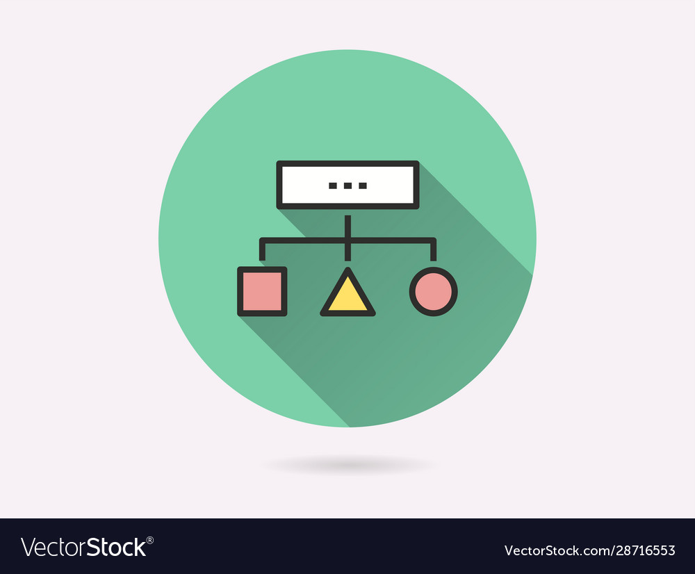 Data collection icon for graphic and web design Vector Image