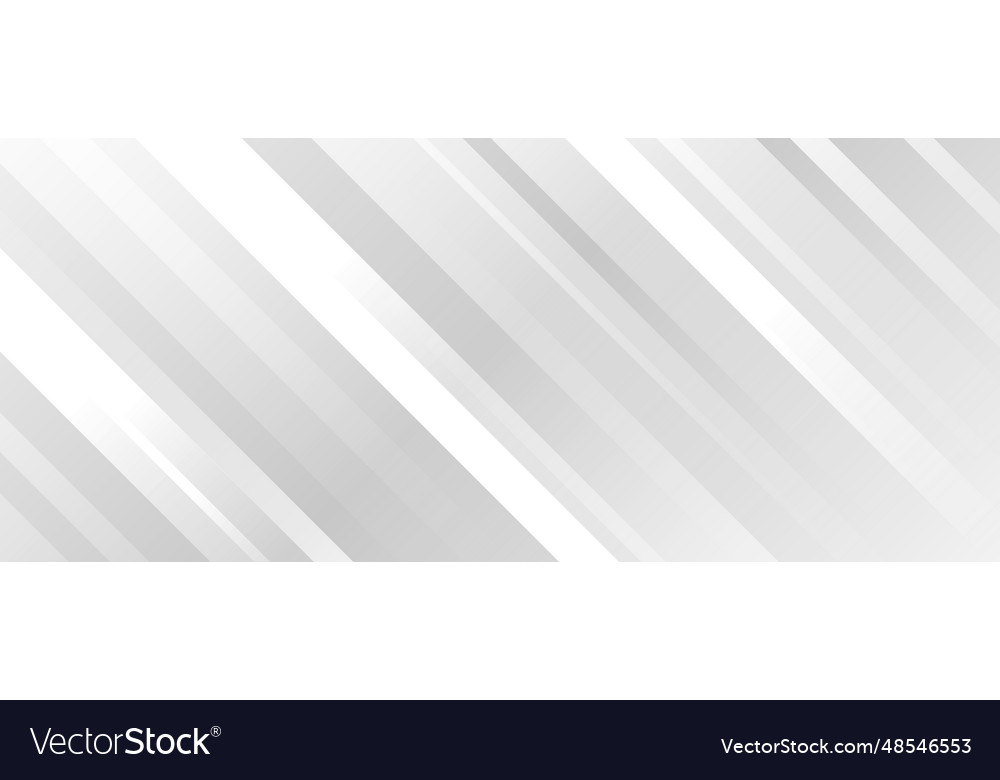 Diagonal gradient lines background abstract grey vector image Diagonal gradient lines background abstract grey