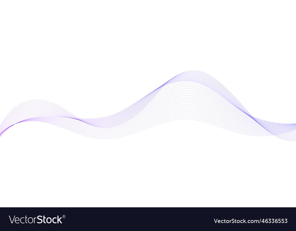 Flowing wave lines background abstract smooth vector image Flowing wave lines background abstract smooth