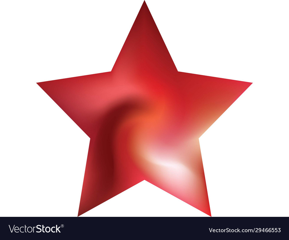 Gradient background in form a shape vector image Gradient background in form a shape