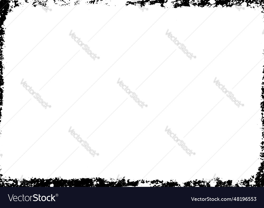 Grunge border texture background abstract frame vector image Grunge border texture background abstract frame