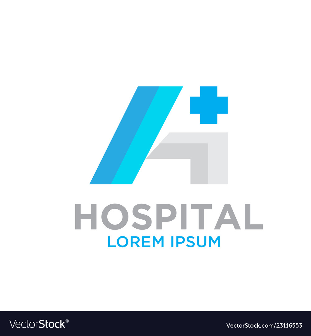 H Hospital Logo Designs