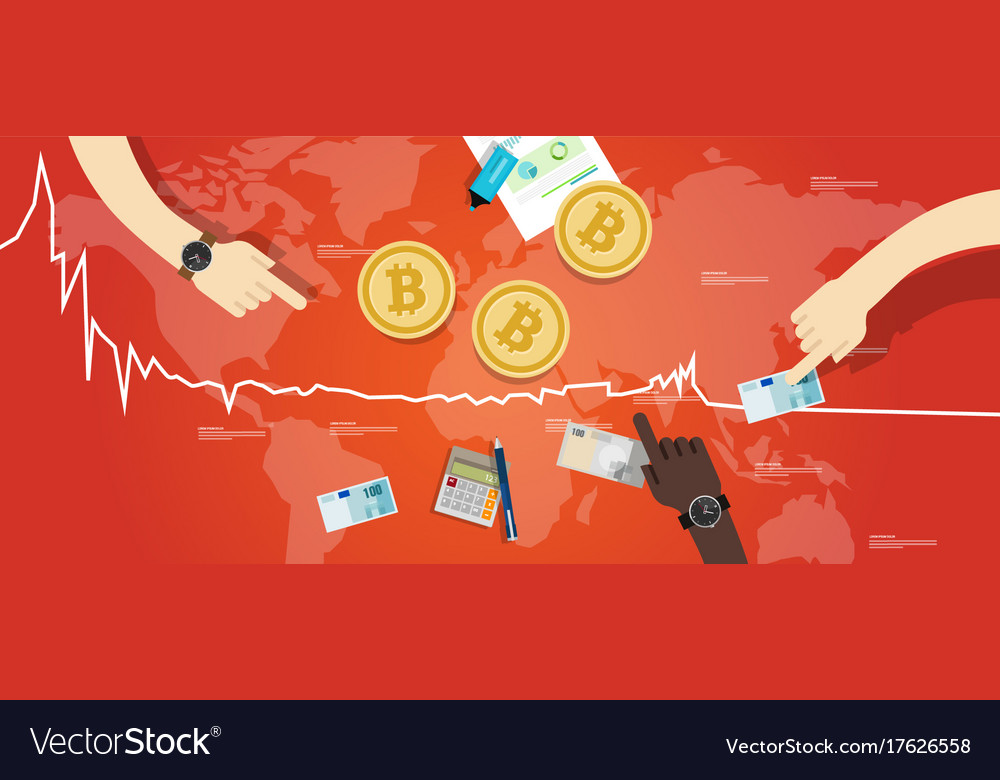 Bitcoin Price Decline Chart
