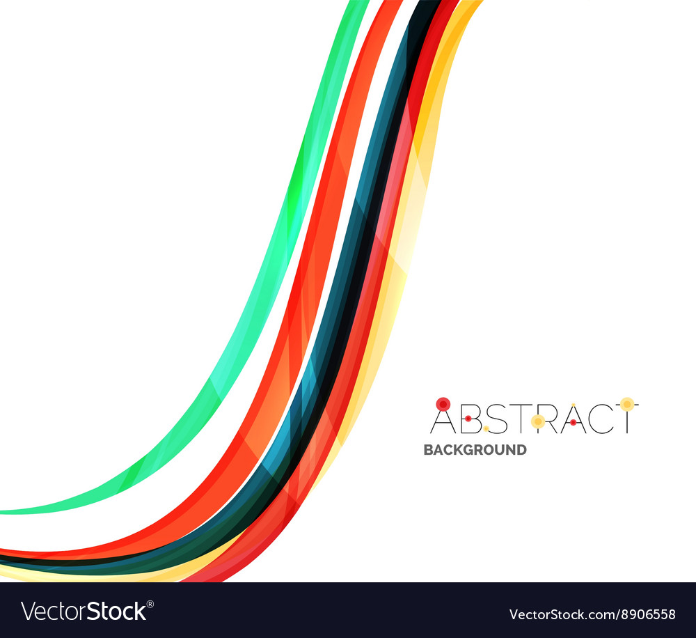 Dynamic Color Wave Stripes