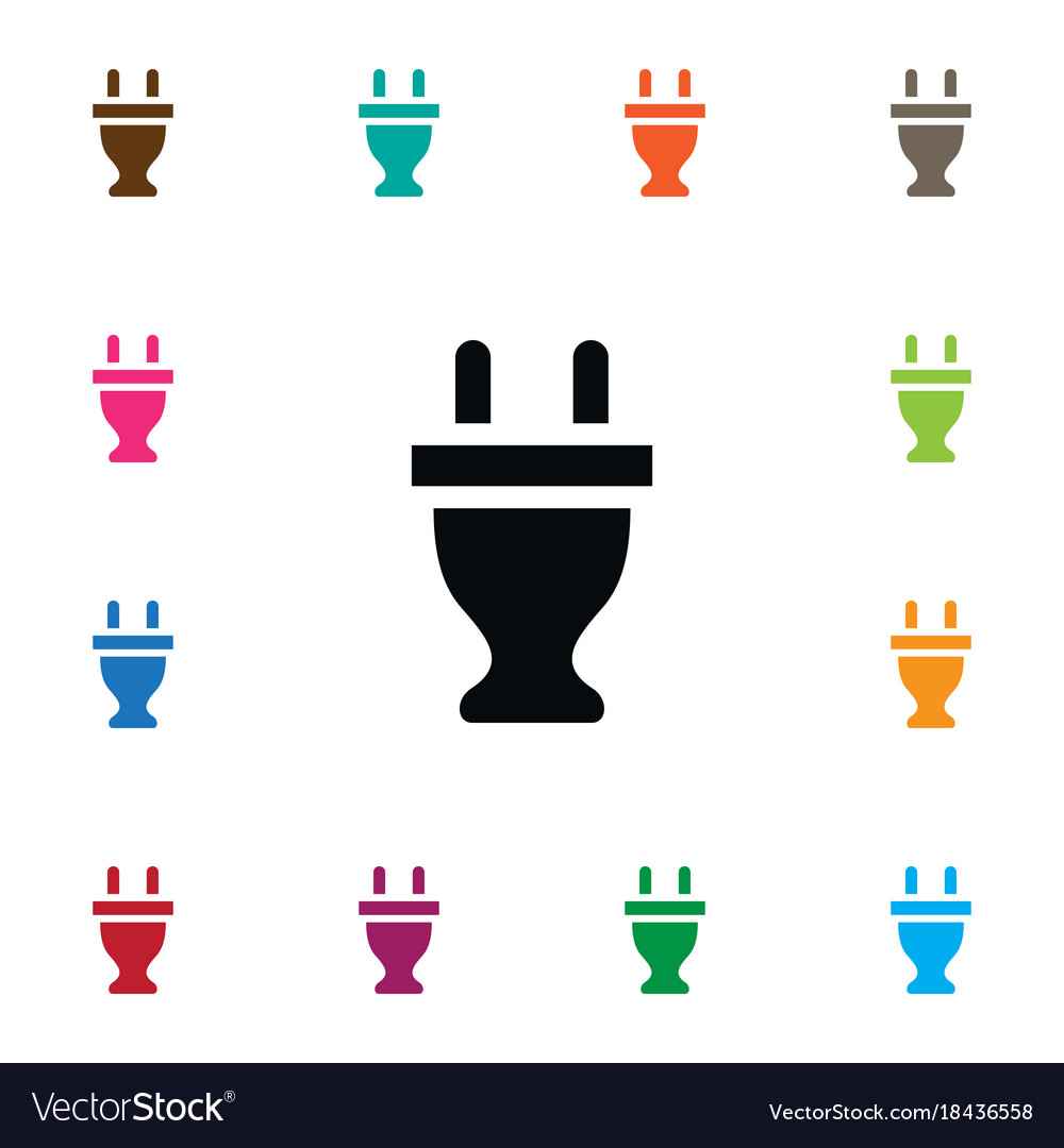Isolated voltage icon adapter element can