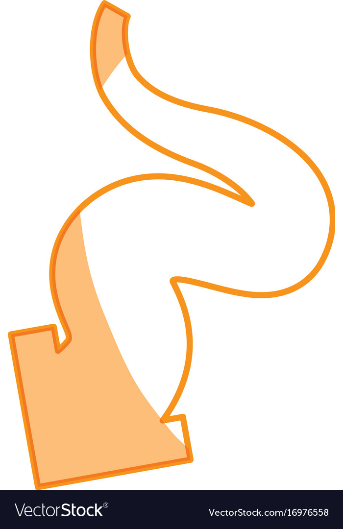 Shape arrow curve