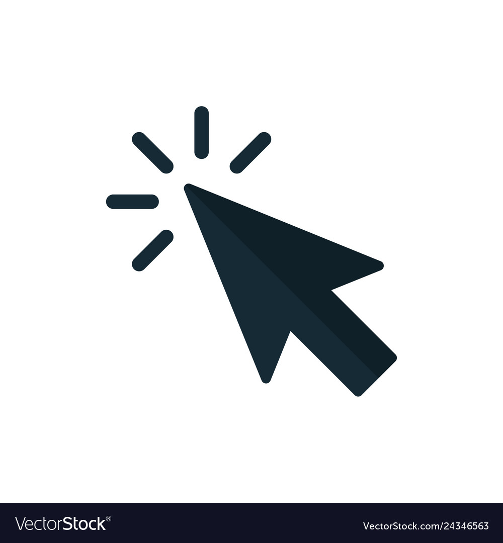 https://cdn4.vectorstock.com/i/1000x1000/65/63/click-icon-pointer-arrow-vector-24346563.jpg