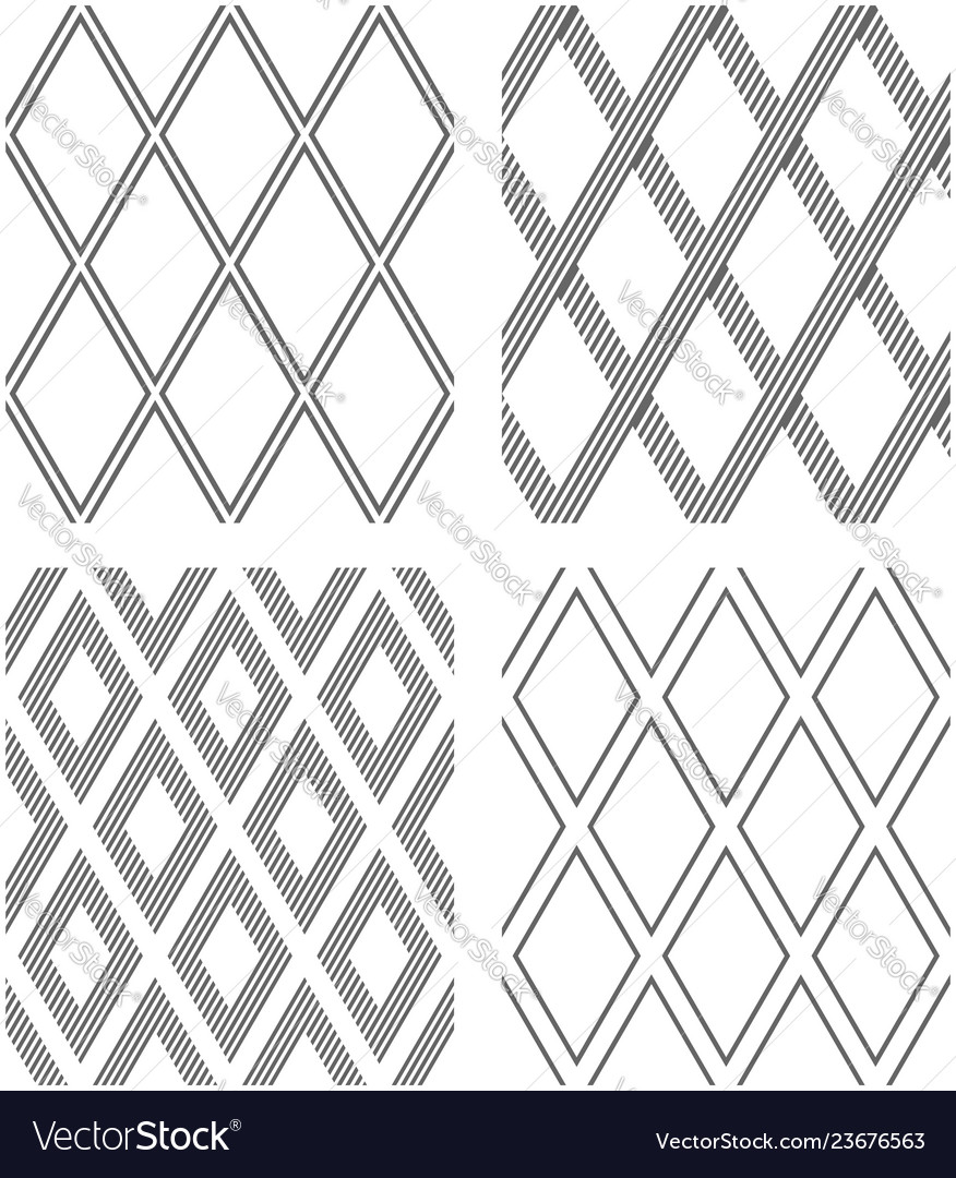 Diamond Grid Pattern