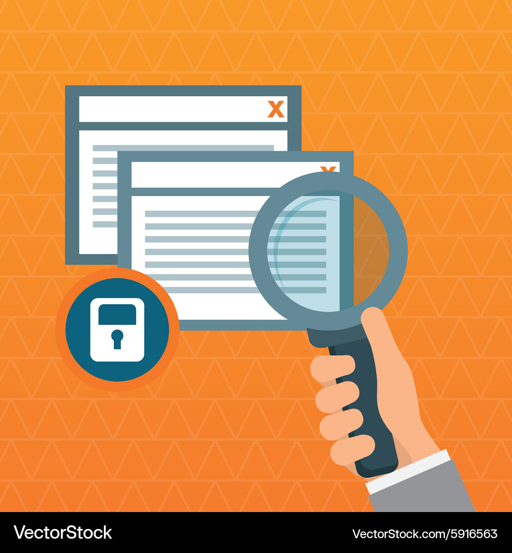 Security design Royalty Free Vector Image - VectorStock