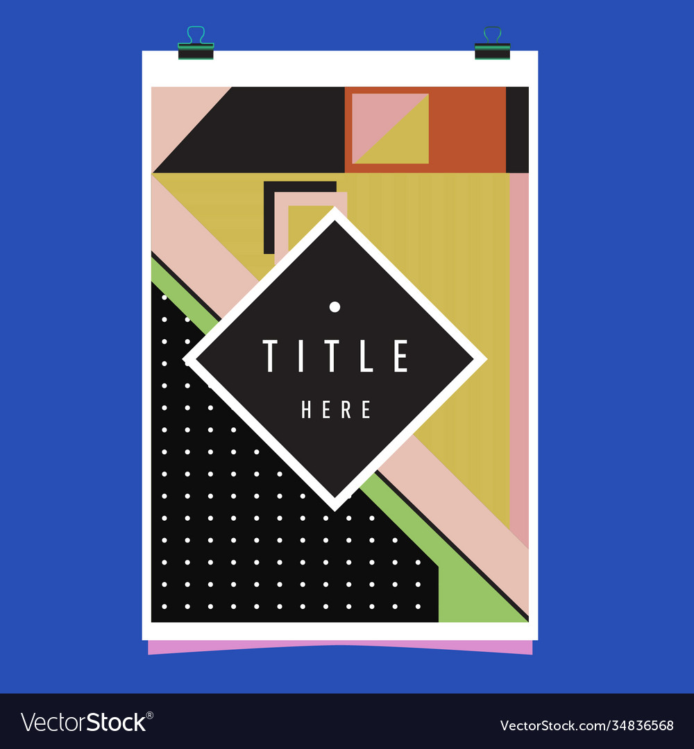 Abstract colorful geometric pattern background