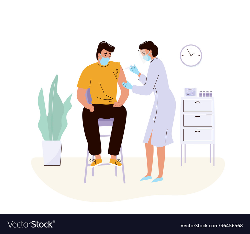 Coronavirus Vaccination Concept