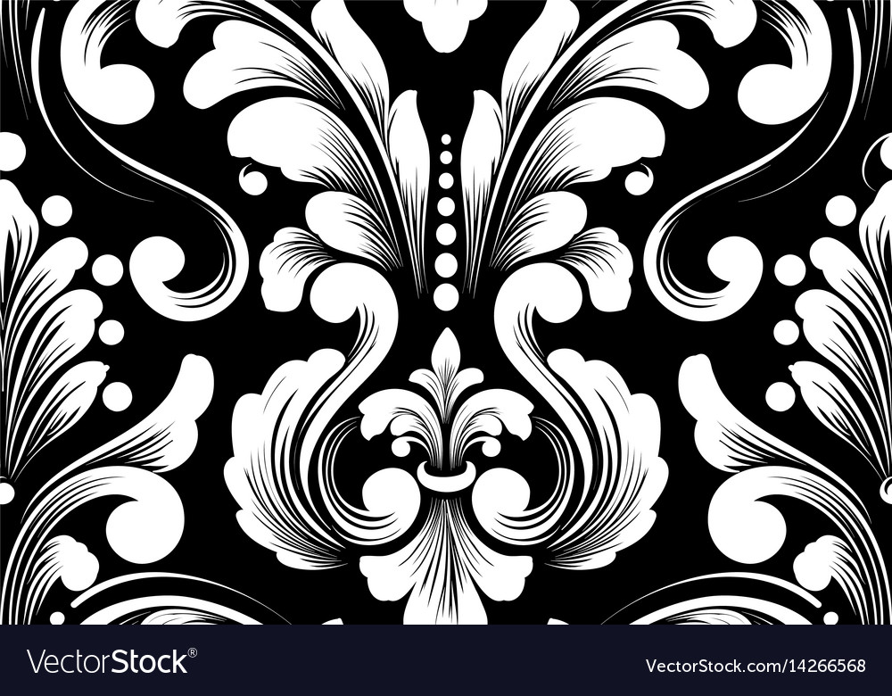 Elegant Damask Pattern