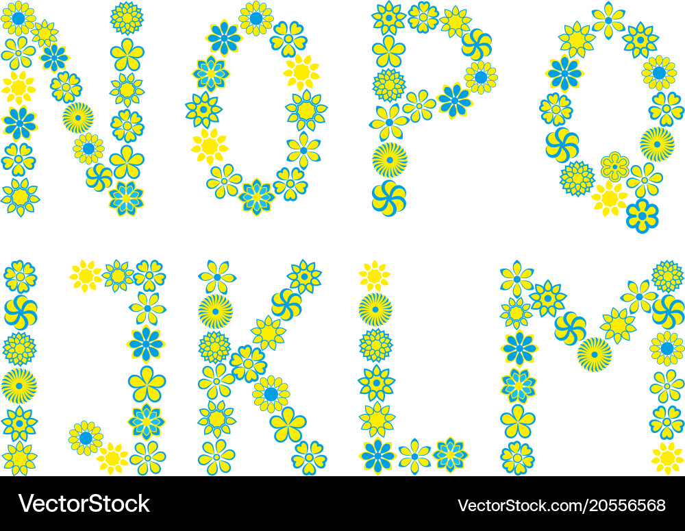 Font Royalty Free Vector Image - VectorStock