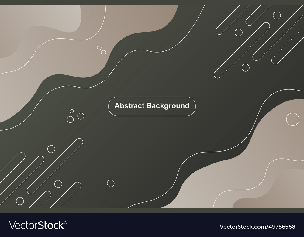 Gradient wavy and rounded line shapes vector image Gradient wavy and rounded line shapes