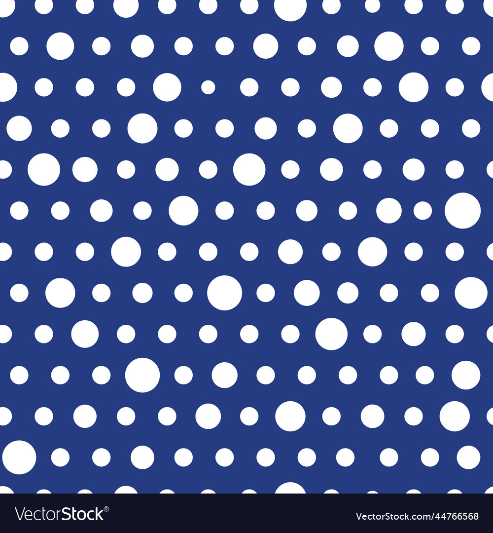Hanukkah polka dots repeat pattern