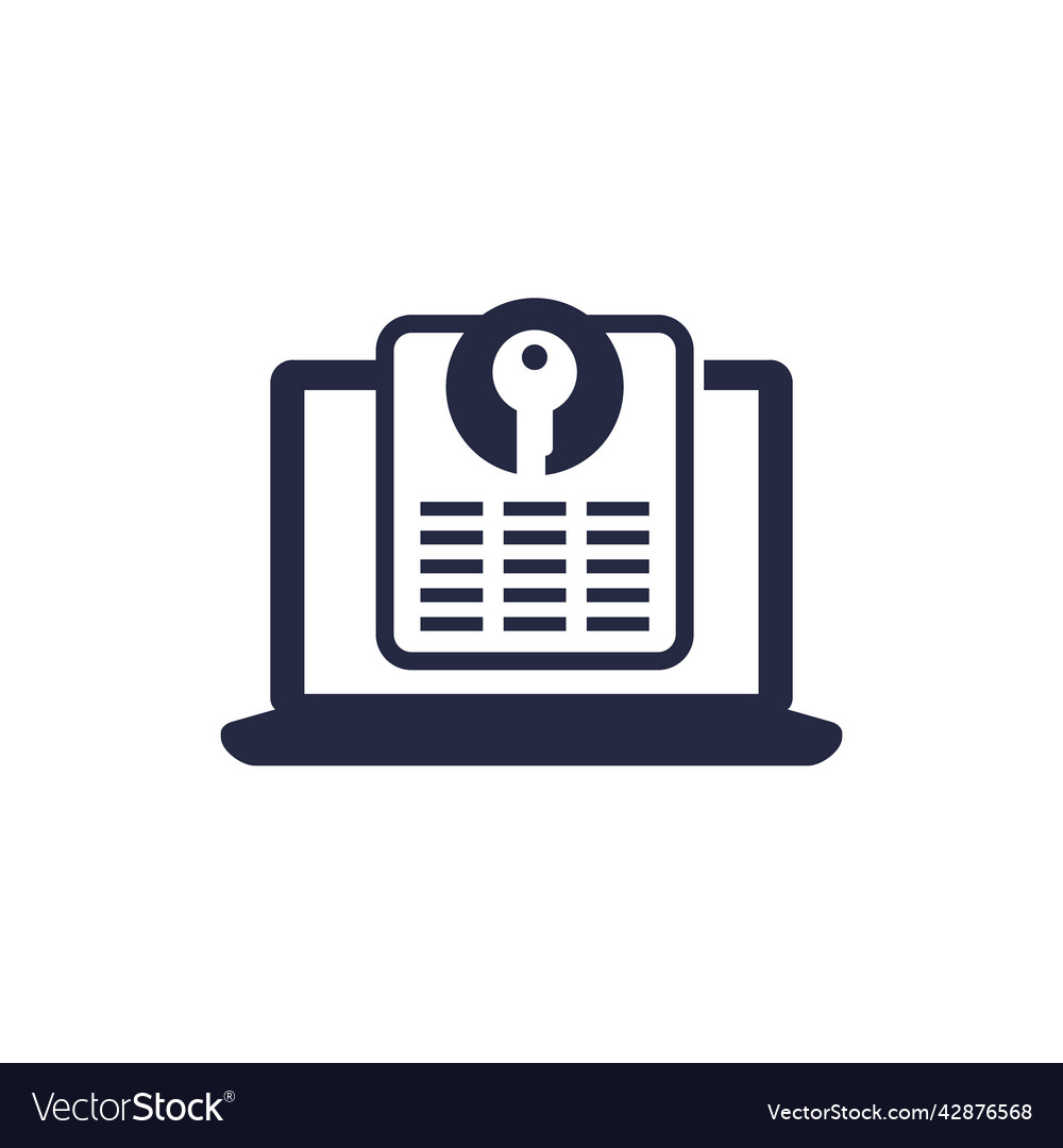 Private key for access icon