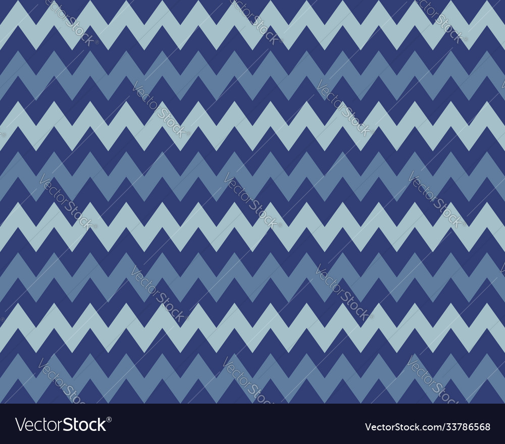 Zigzag pattern seamless zig zag background color vector image Zigzag pattern seamless zig zag background color