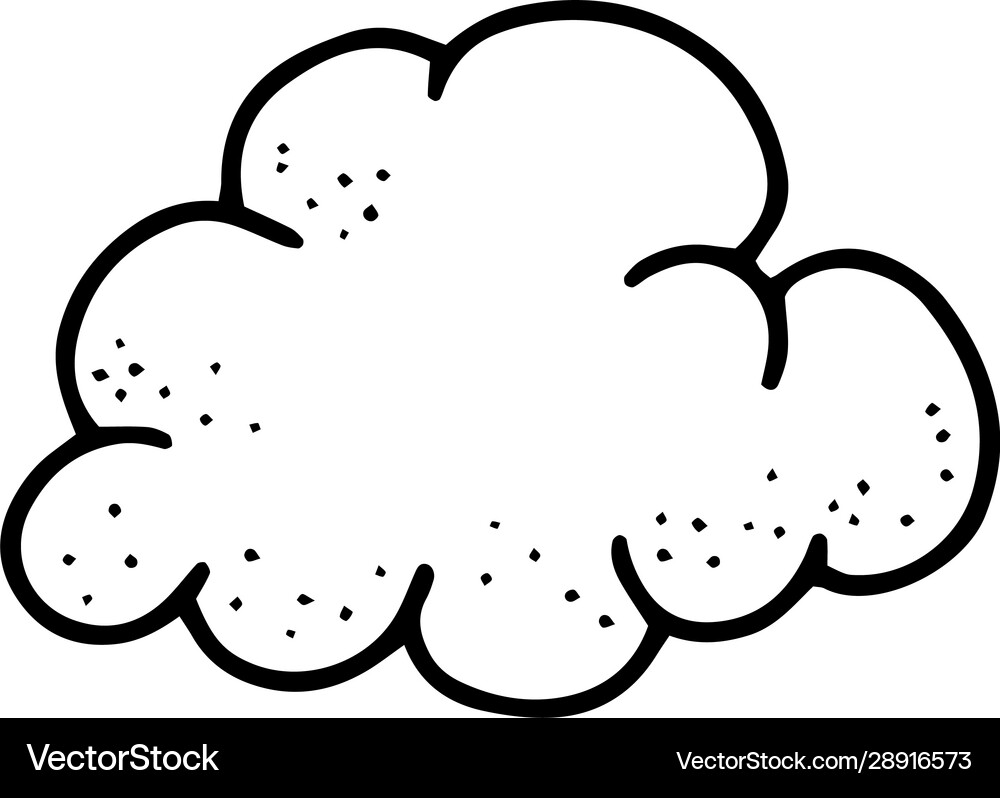 Abstract hand drawn doodle Royalty Free Vector Image