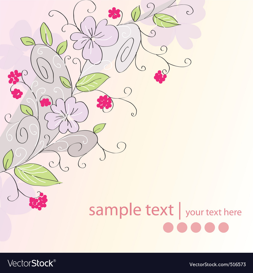 Elegant Floral Background