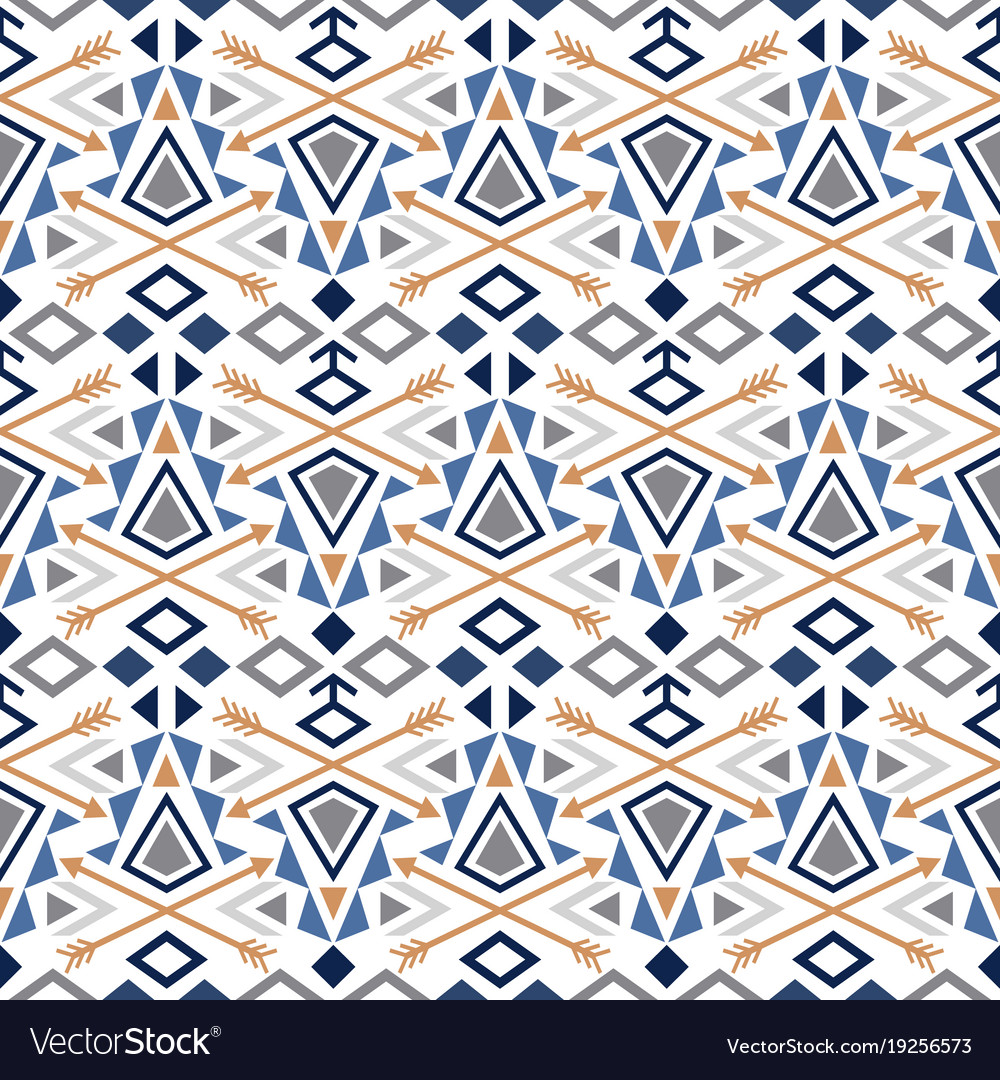 Geometric pattern with triangles