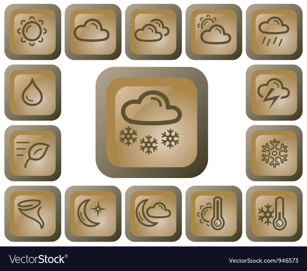 Weather buttons