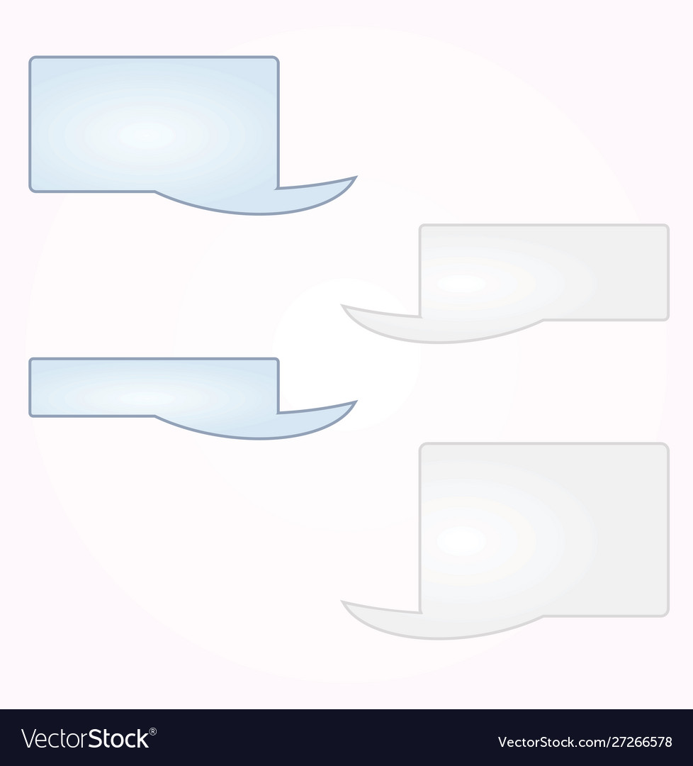 Blank messaging text boxes