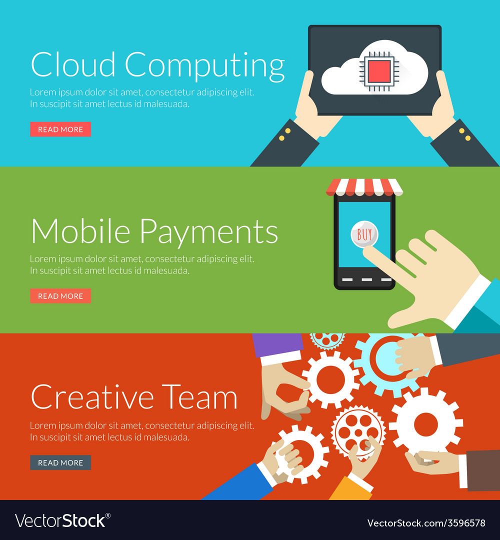 Cloud Computing Mobile Payment Icons