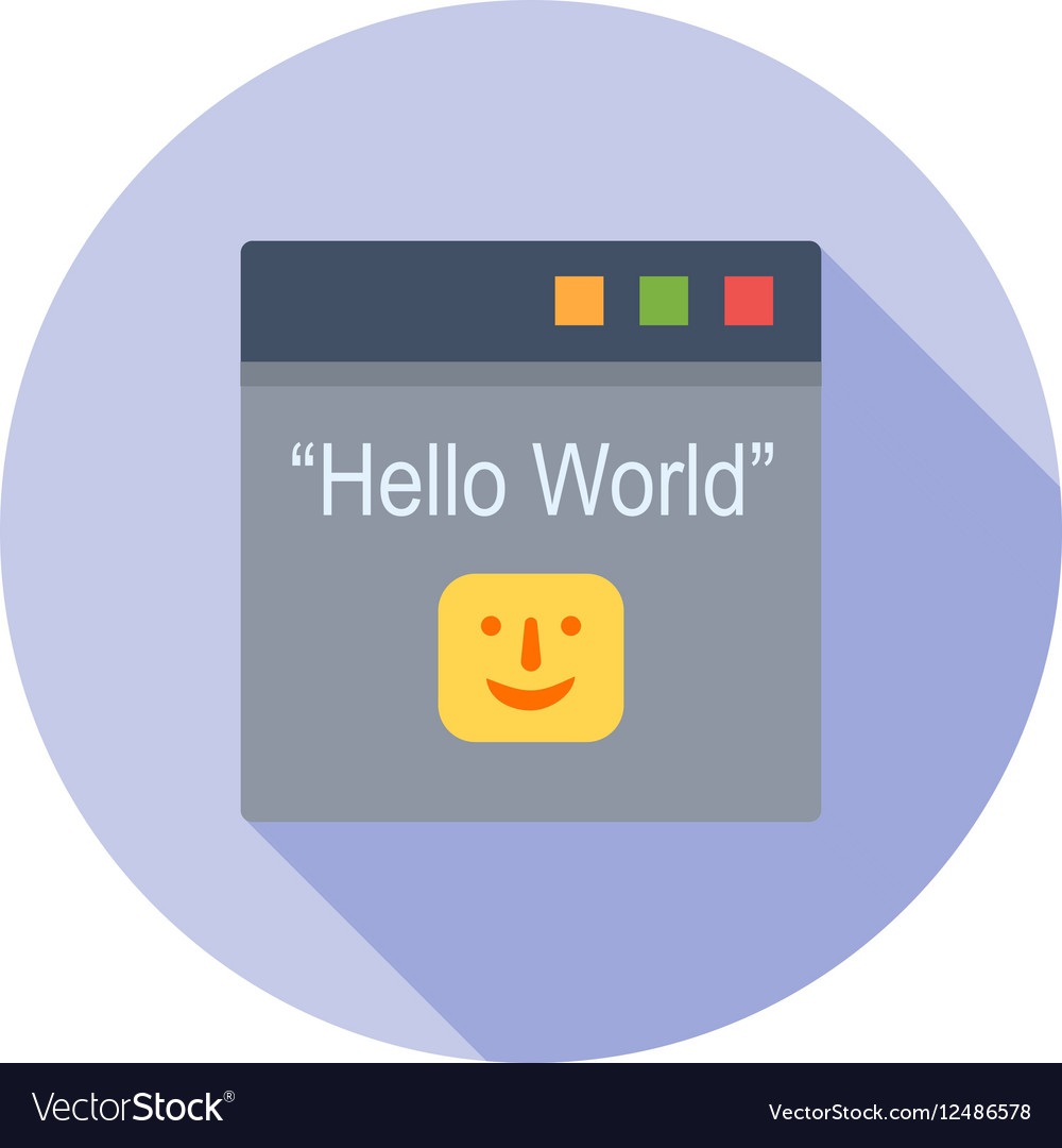 Hello world program
