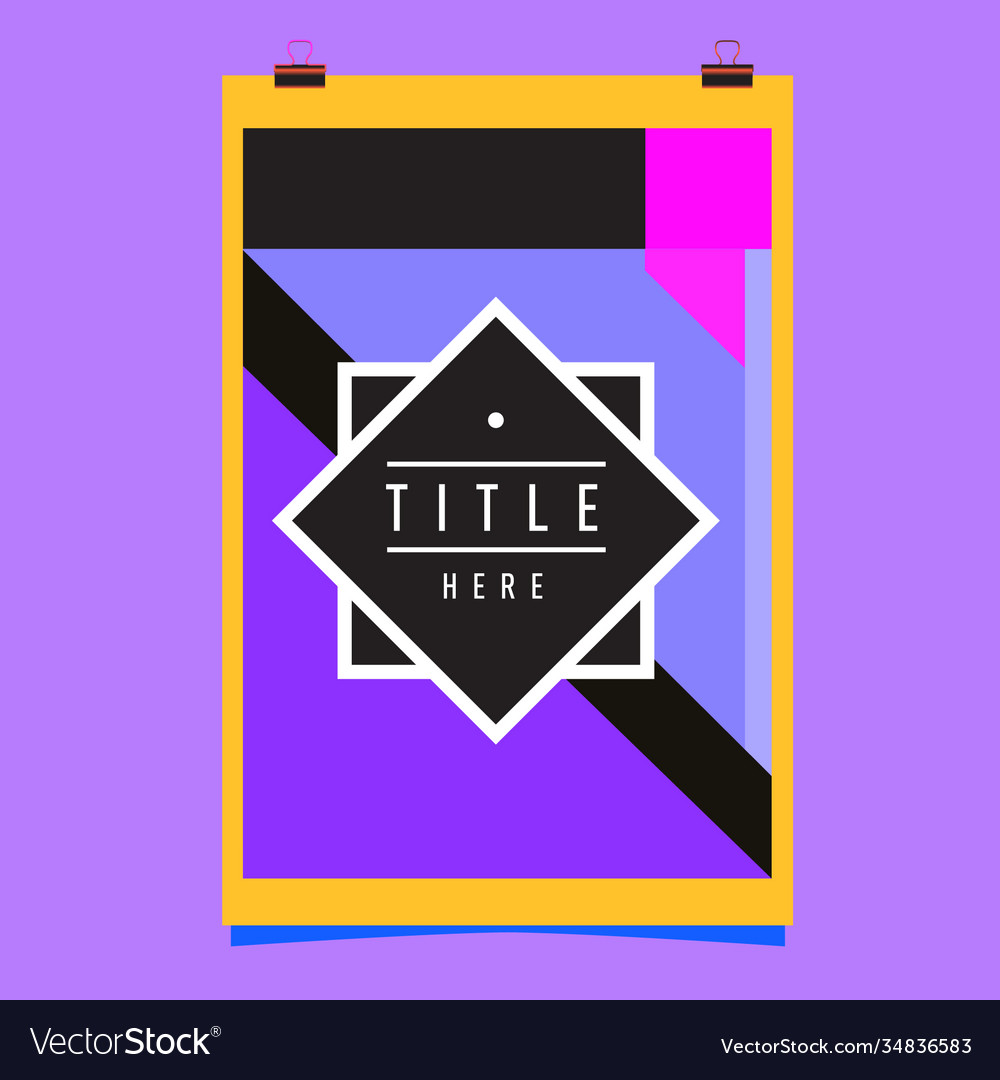 Abstract colorful geometric pattern background
