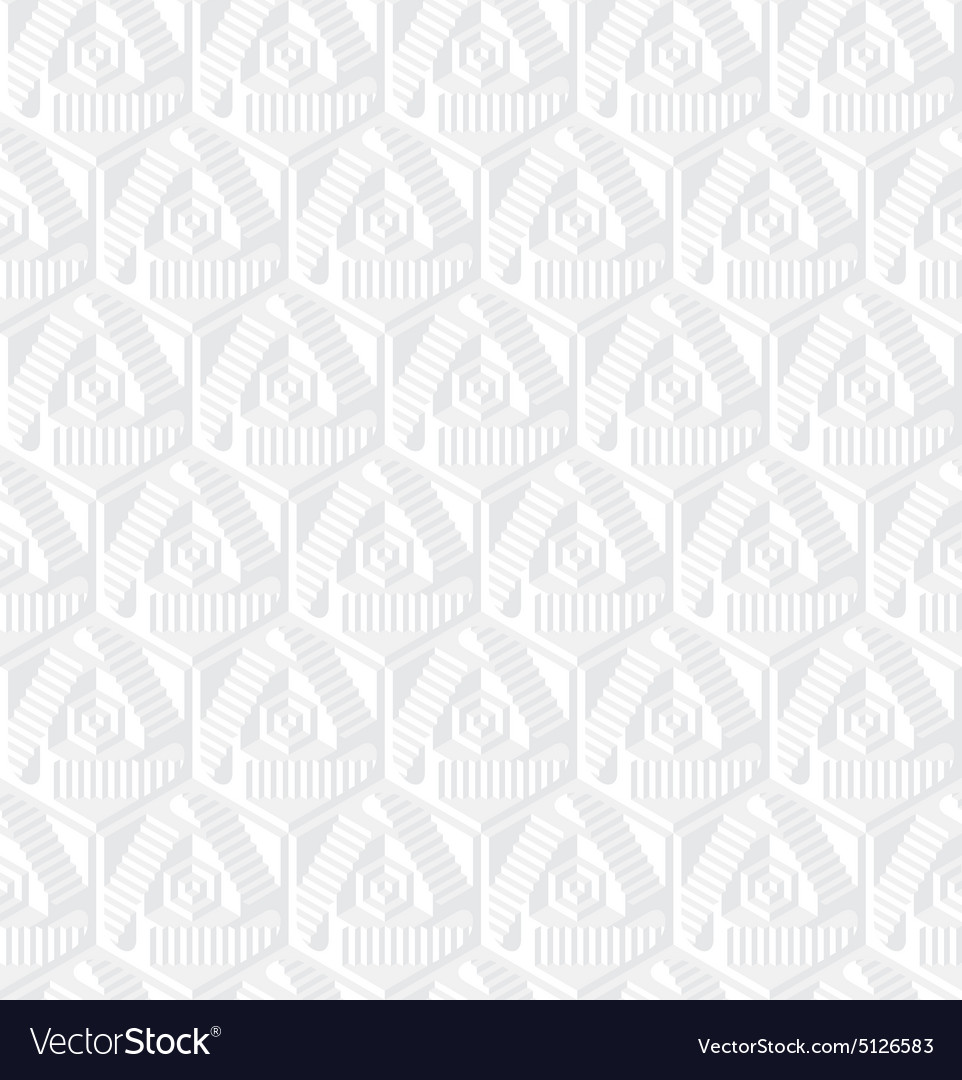 Abstract Staircase Pattern